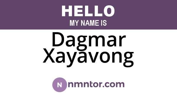 Dagmar Xayavong