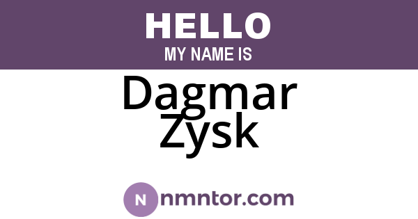 Dagmar Zysk