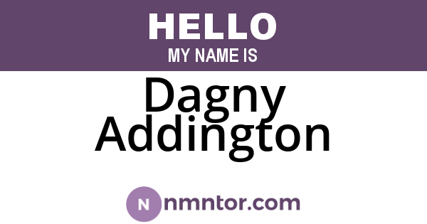 Dagny Addington