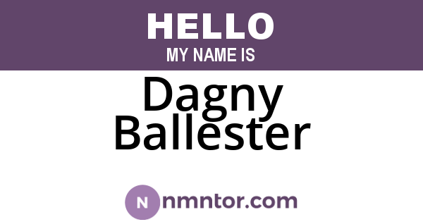 Dagny Ballester
