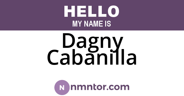 Dagny Cabanilla