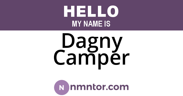 Dagny Camper