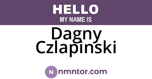 Dagny Czlapinski