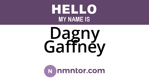 Dagny Gaffney