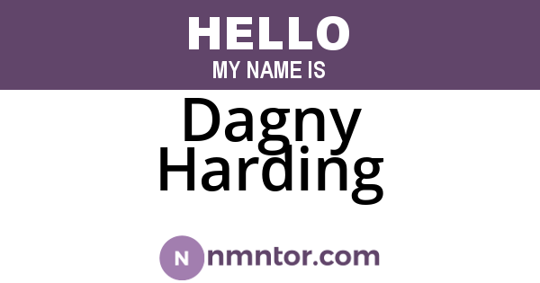 Dagny Harding
