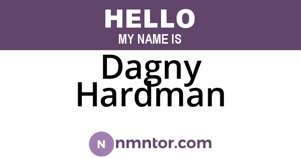 Dagny Hardman
