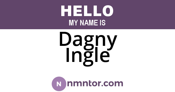 Dagny Ingle
