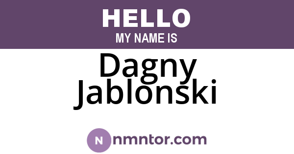 Dagny Jablonski