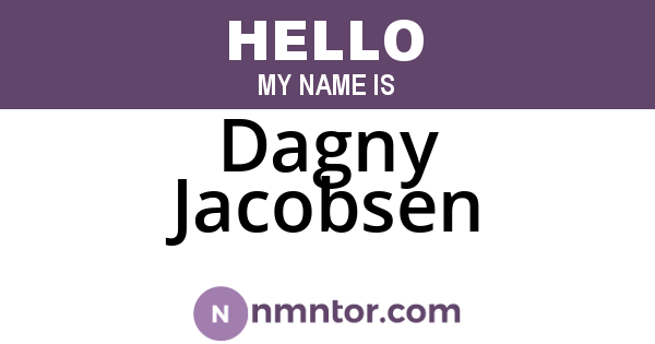 Dagny Jacobsen