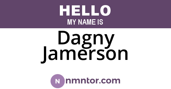 Dagny Jamerson