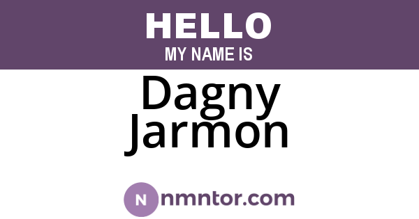 Dagny Jarmon