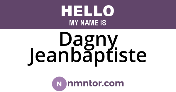 Dagny Jeanbaptiste
