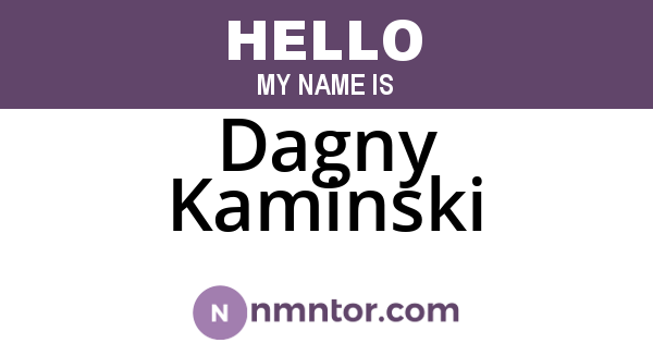 Dagny Kaminski