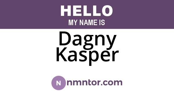Dagny Kasper