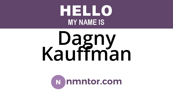 Dagny Kauffman