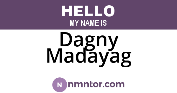 Dagny Madayag