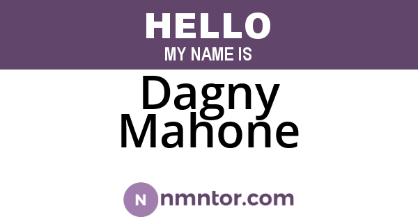 Dagny Mahone