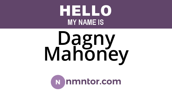 Dagny Mahoney