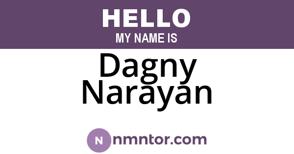 Dagny Narayan
