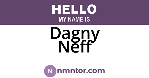 Dagny Neff