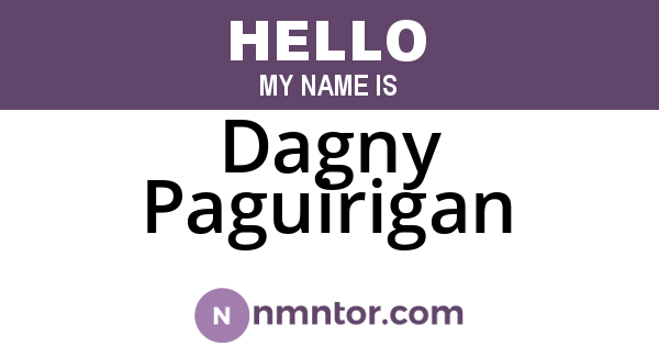 Dagny Paguirigan