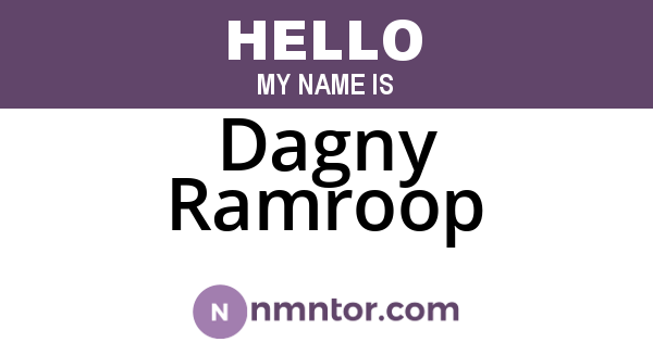 Dagny Ramroop