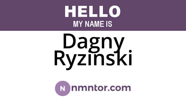 Dagny Ryzinski