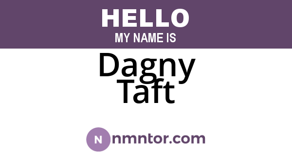 Dagny Taft