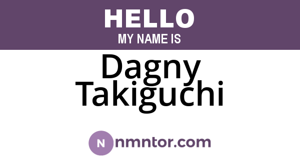Dagny Takiguchi