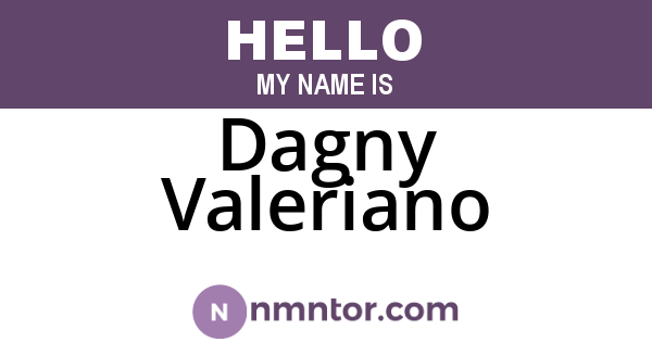 Dagny Valeriano