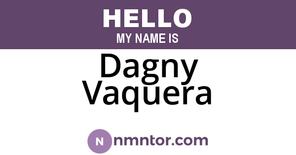 Dagny Vaquera