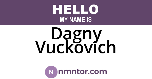 Dagny Vuckovich