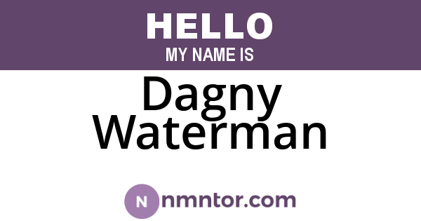 Dagny Waterman