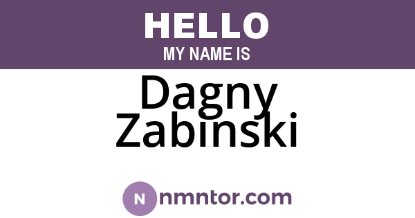 Dagny Zabinski