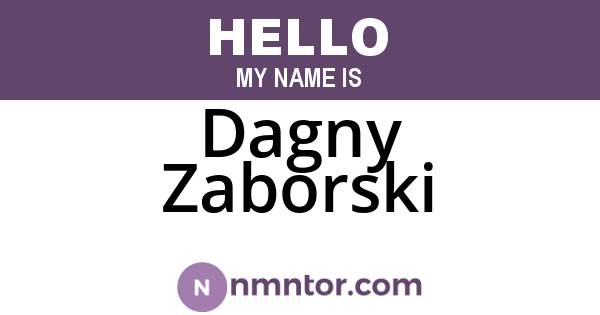 Dagny Zaborski