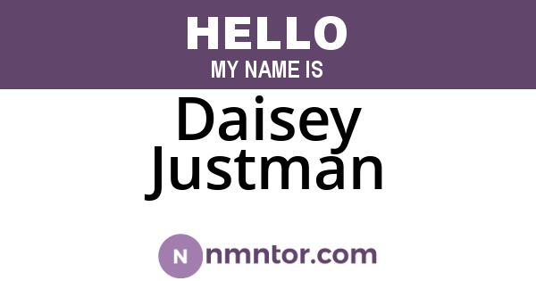 Daisey Justman