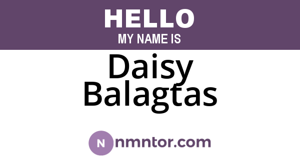 Daisy Balagtas