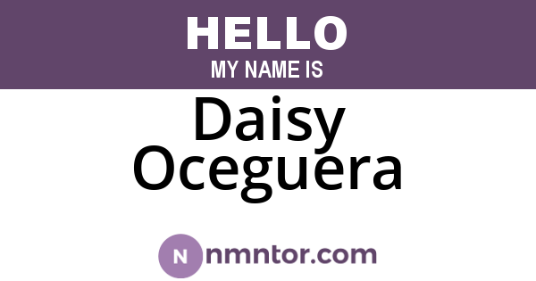 Daisy Oceguera