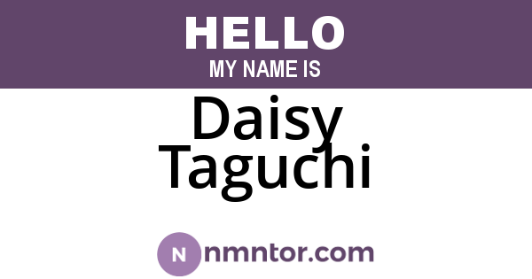 Daisy Taguchi