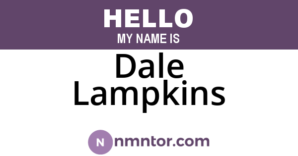 Dale Lampkins