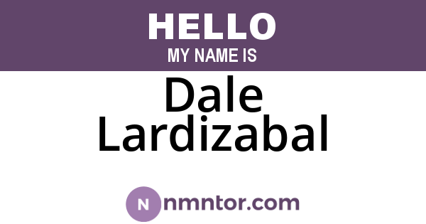 Dale Lardizabal