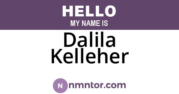Dalila Kelleher