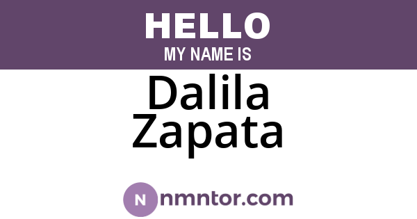 Dalila Zapata