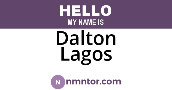 Dalton Lagos