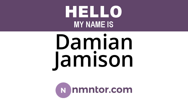 Damian Jamison