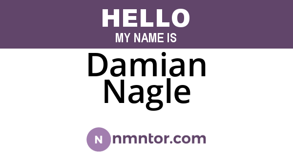 Damian Nagle