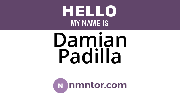 Damian Padilla