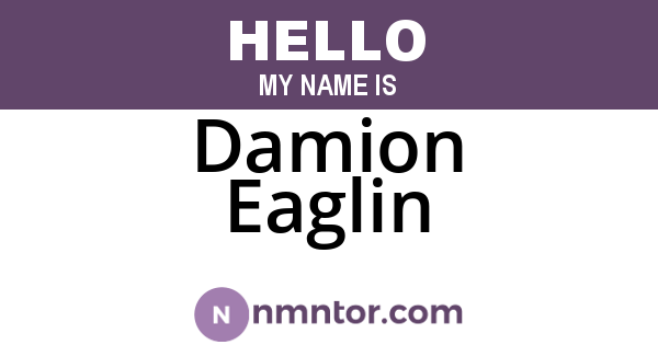 Damion Eaglin