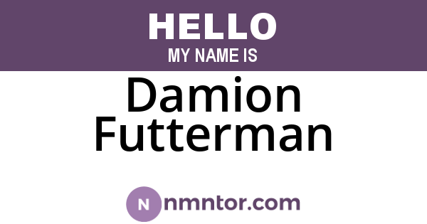 Damion Futterman