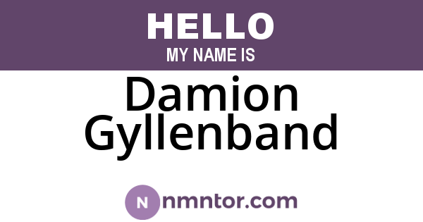 Damion Gyllenband